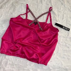 New xoxo fushia blouse